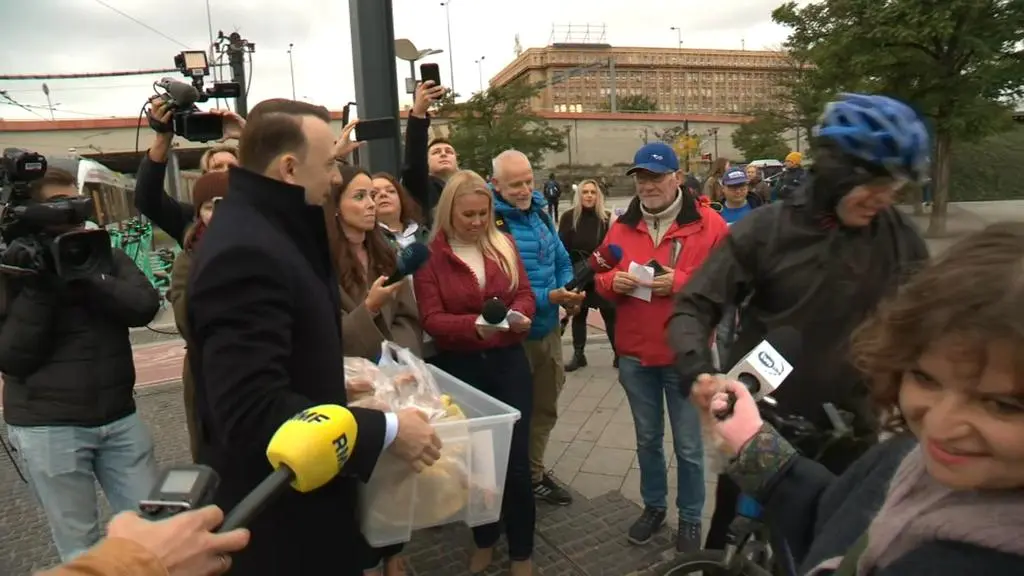 Gibała podziękował mieszkańcom