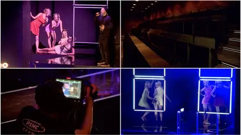 Teatr w czasie zarazy. Aktorzy grali przy pustej widowni