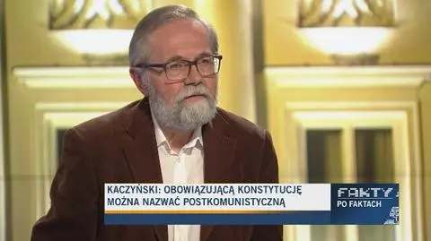 Kaczyński chce konstytucji która dawałaby mu więcej władzy