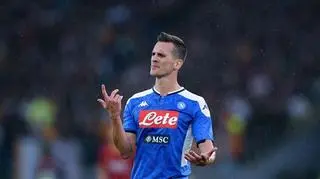 Arkadiusz Milik used to play Serie A side Napoli