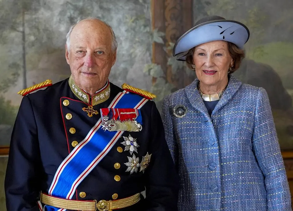 Król Harald i królowa Sonja