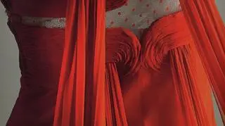 Detal sukni projektu Valentino