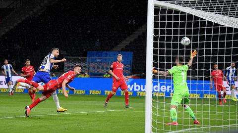 Hertha znów zabójcza po przerwie. Piątek znów tylko z ławki