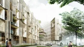Kontekstem dla tej architektury jest otaczająca przyroda 