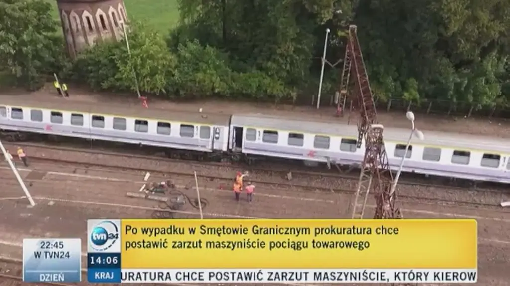 Zarzuty dla maszynisty po katastrofie w Smętowie Granicznym