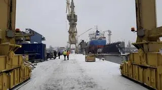 Poszkodowani to pracownicy stoczni, w trakcie wykonywania prac 