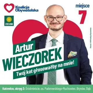 Plakat Artura Wieczorka