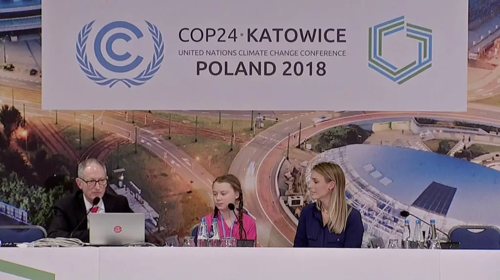 Greta Thunberg o spotkaniu z sekretarzem generalnym ONZ