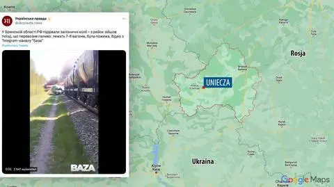 Uniecza mapa