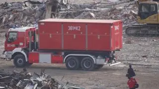 Akcja straży pożarnej