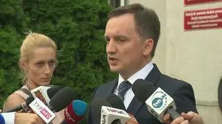 Ziobro: to zatrważające zdarzenie 