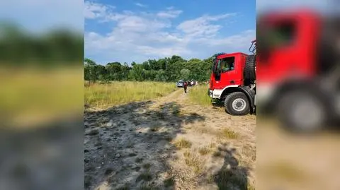 Poszukiwania wędkarza w Łukanowicach na rzece Dunajec