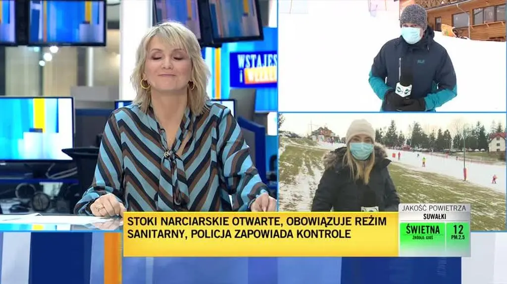Stoki narciarskie w Polsce otwarte w reżimie sanitarnym
