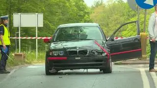 W kobietę miał wjechać kierowca bmw