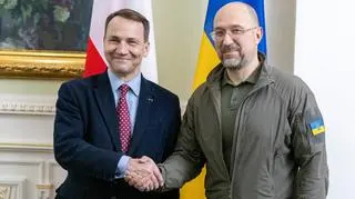 Radosław Sikorski Denys Szmyhal 