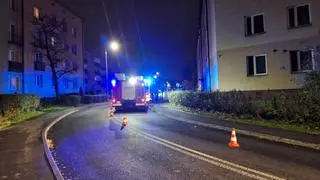 Zapadlisko na ulicy Leśnej w Siemianowicach Śląskich