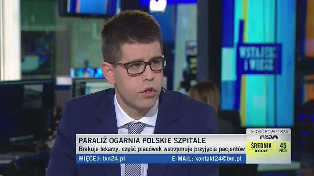 Łukasz Jankowski: winne tej sytuacji są zaniedbania w ochronie zdrowia