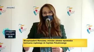 "Straciliśmy 11 osób, w tym niestety sporo pielęgniarek na rzecz Szpitala Narodowego"