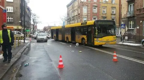 Kierowca autobusu potrącił kobietę. Miał we krwi amfetaminę