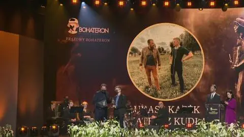 Brązowy BohaterON i nagroda publiczności. Dziennikarze Mateusz Kudła i Łukasz Kazek nagrodzeni