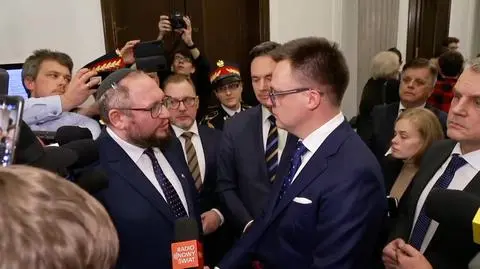 Hołownia o możliwości uchylenia immunitetu Grzegorza Brauna