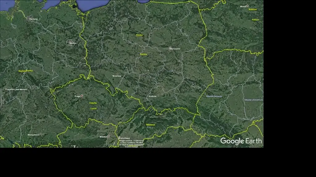 pogorzela map