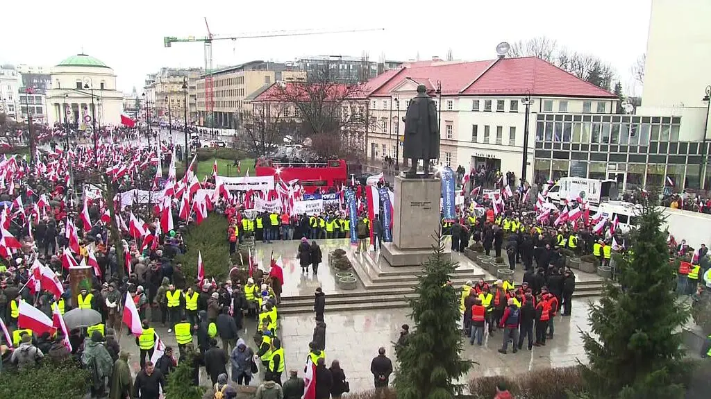 Najpierw apel pamięci potem przemarsz