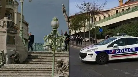 Atak nożownika na dworcu w Marsylii