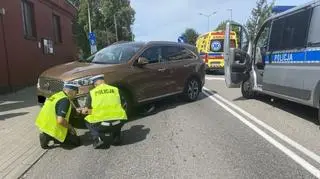 Ośmiolatek potrącony na przejściu dla pieszych