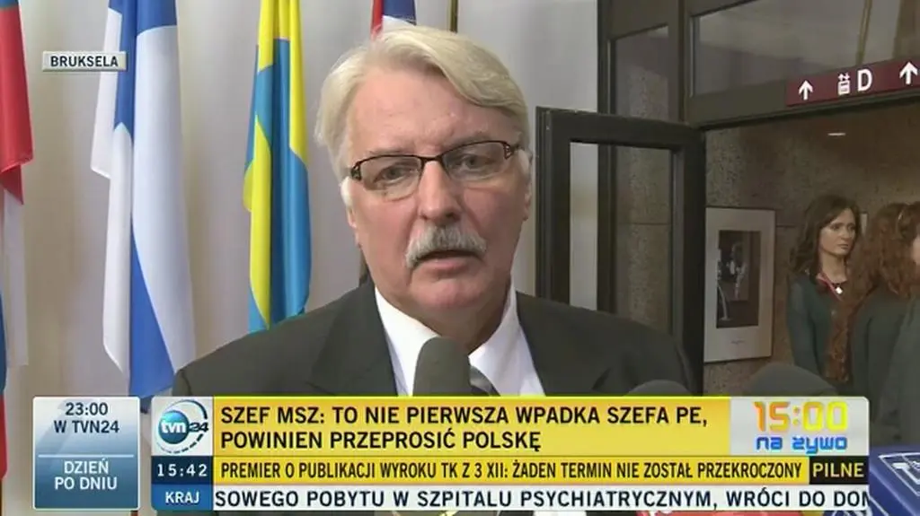Waszczykowski: może Schulz był rozkojarzony