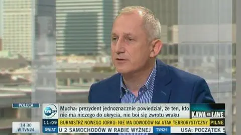 - Szukacie paliwa do tych smoleńskich igrzysk - Sławomir Neumann w "Kawie na ławę" 