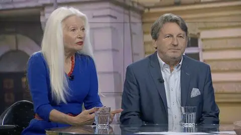 Małgorzata Niezabitowska i Zbigniew Janas