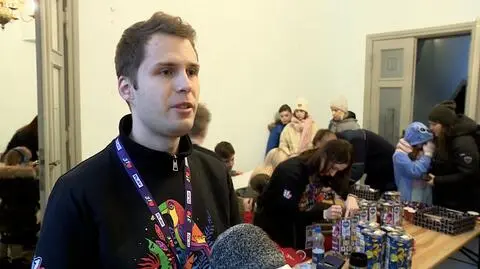 Pan Piotr jest wolontariuszem WOŚP