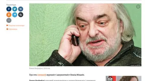 "Odszedł wybitny komentator polityczny". Nie żyje Raman Jakauleuski