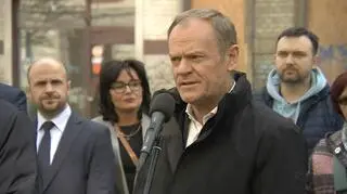 Donald Tusk w Bytomiu