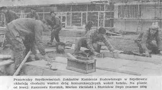 Pracujący robotnicy
