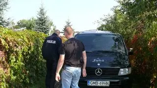 Policjanci badali miejsce zbrodni