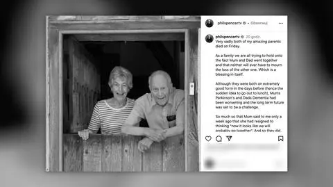 Samochód spadł do rzeki, zginęli rodzice znanego prezentera