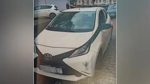 Na rejestracji przerobił F na E. Tak chciał ograć policję 