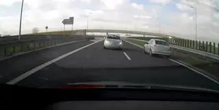 Kobieta jechała pod prąd na S5
