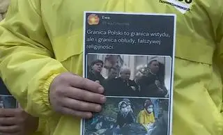 Protest w Koszalinie