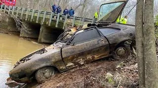 Wyłowiony z wody ford pinto, 2021 rok