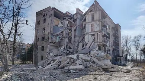 "W Awdijiwce nie ocalał już żaden dom, infrastruktura jest całkowicie zniszczona" 