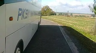 Gdy autokar zawiódł, piłkarze mogli liczyć na swoich fanów