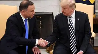Donld Trump pytany o stałe bazy USA w Polsce 