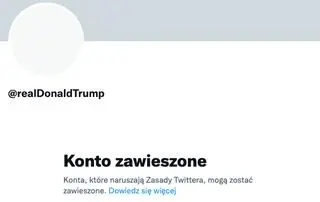 Tak teraz wygląda konto Donalda Trumpa na Twitterze. Czy to się niedługo zmieni?