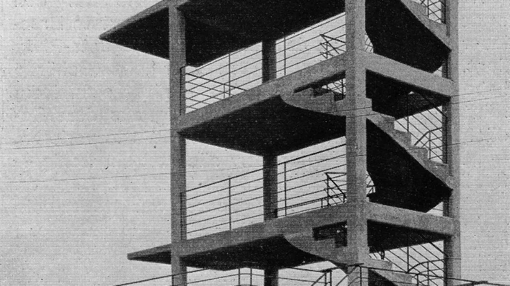 Wieża do skoków do wody, 1929