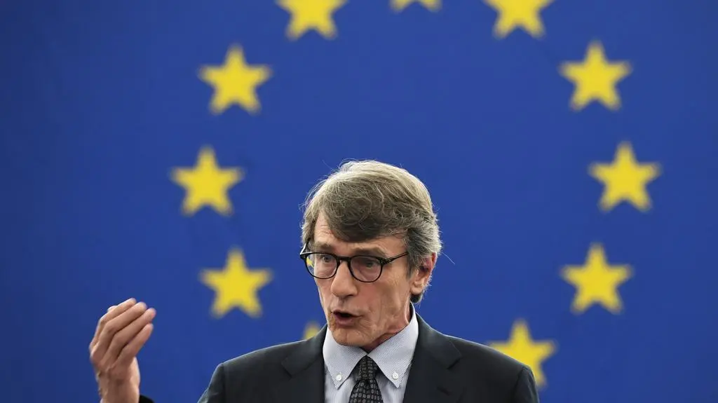 David Sassoli szefem Parlamentu Europejskiego. Całe przemówienie
