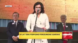 Dulkiewicz: mit "Solidarności" dzieli dziś wielu, nie tylko tych, którzy go tworzyli 