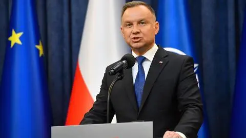 Andrzej Duda na konferencji 29 maja 2023 roku